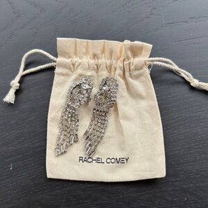 Rachel Comey Dazzling Silver Drop Earrings